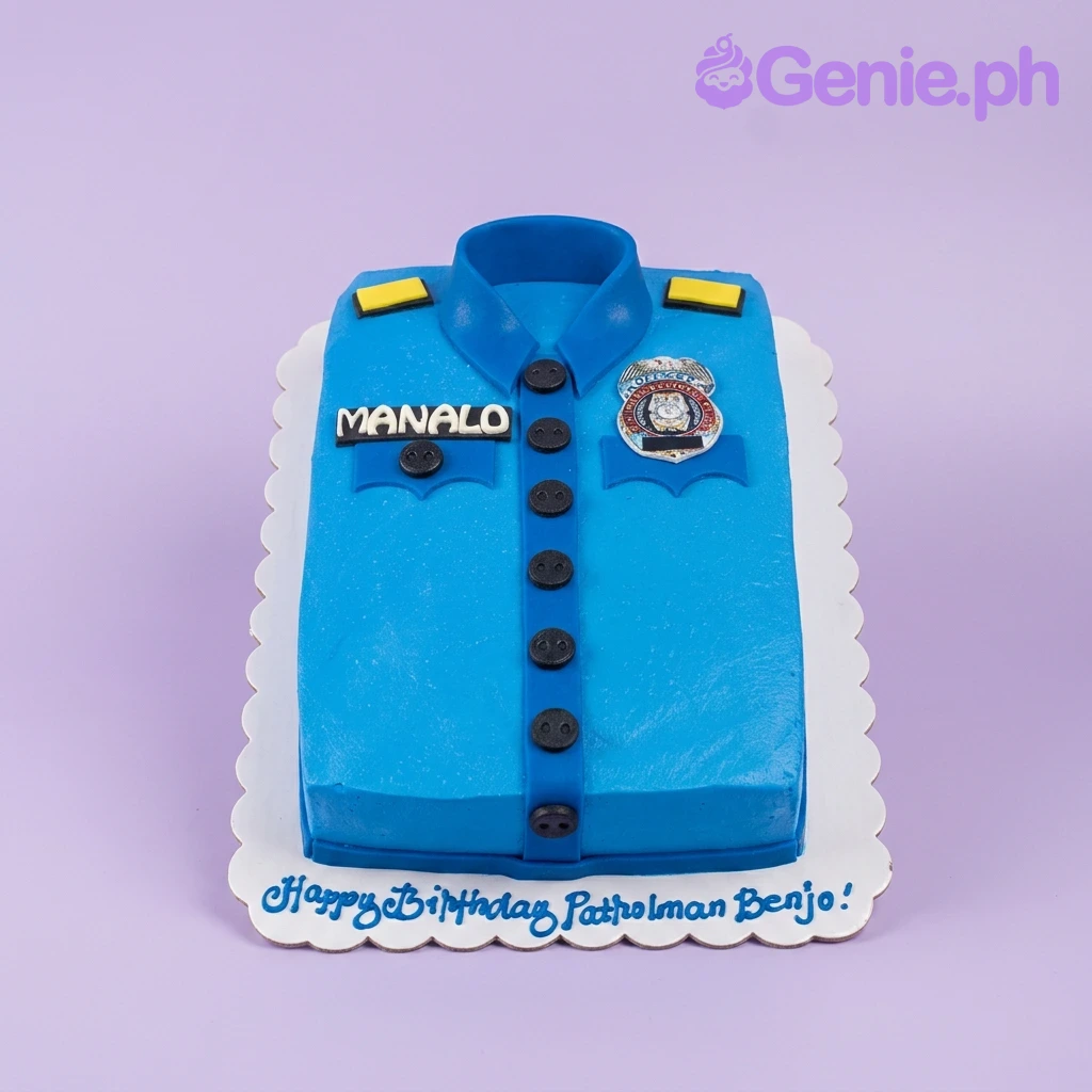 Police Uniform Cake