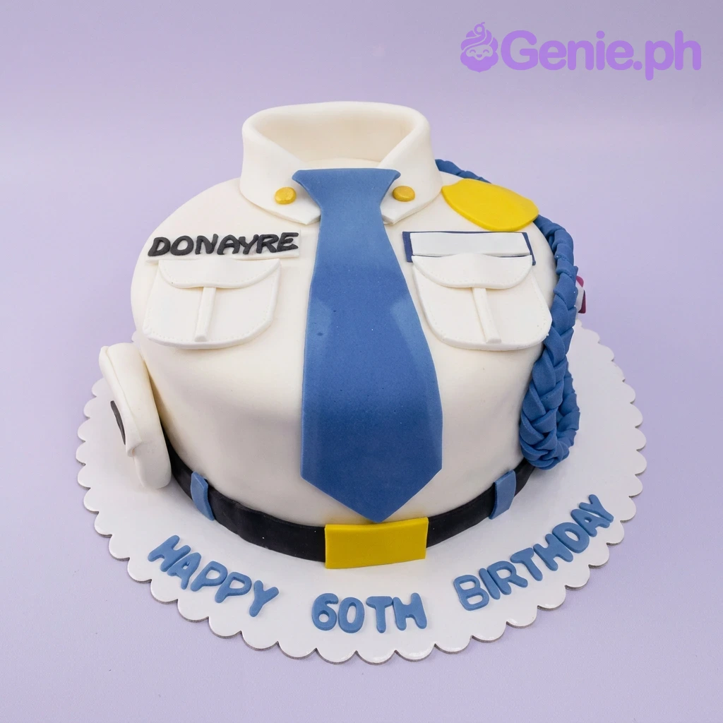 Police Uniform Cake