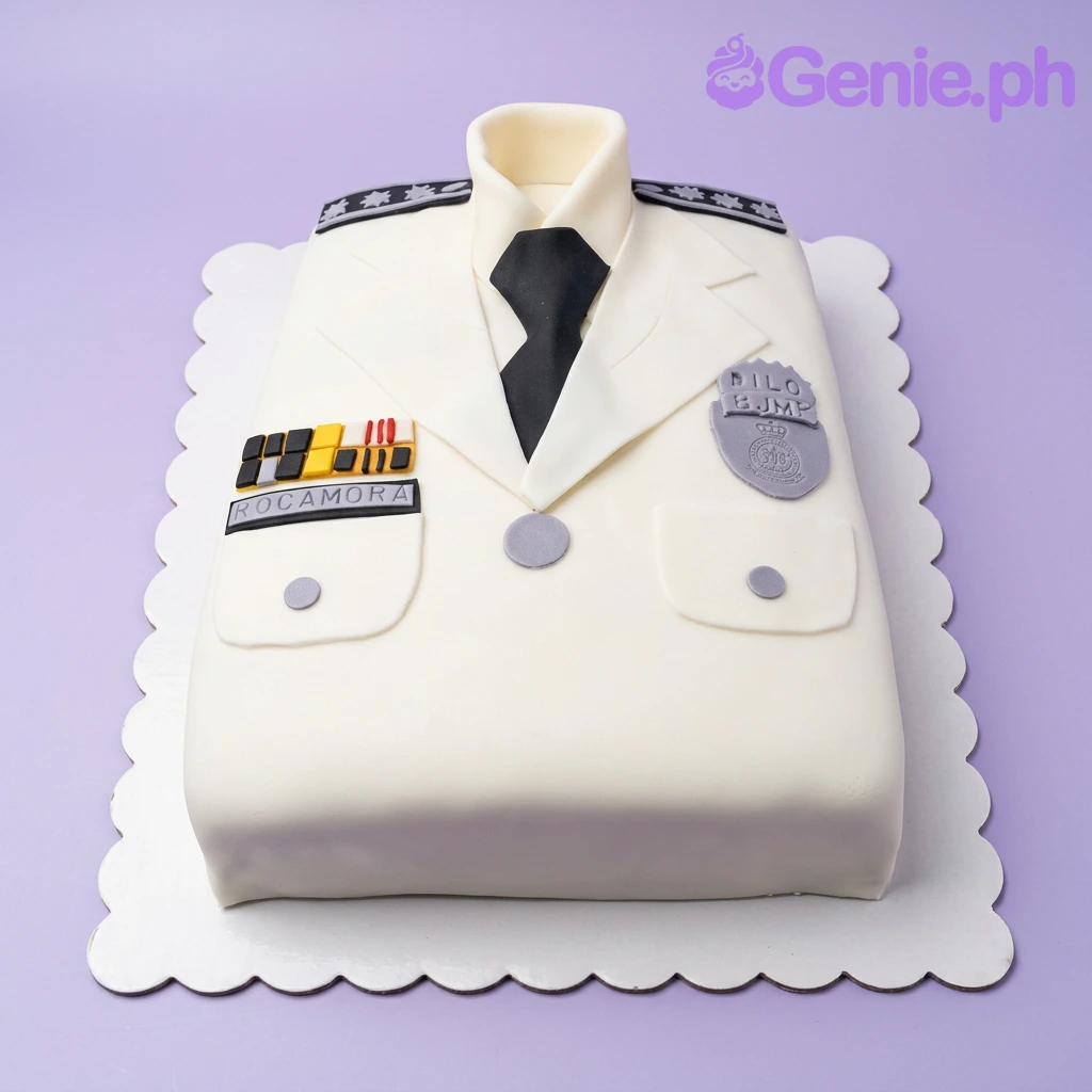 Police Uniform Cake