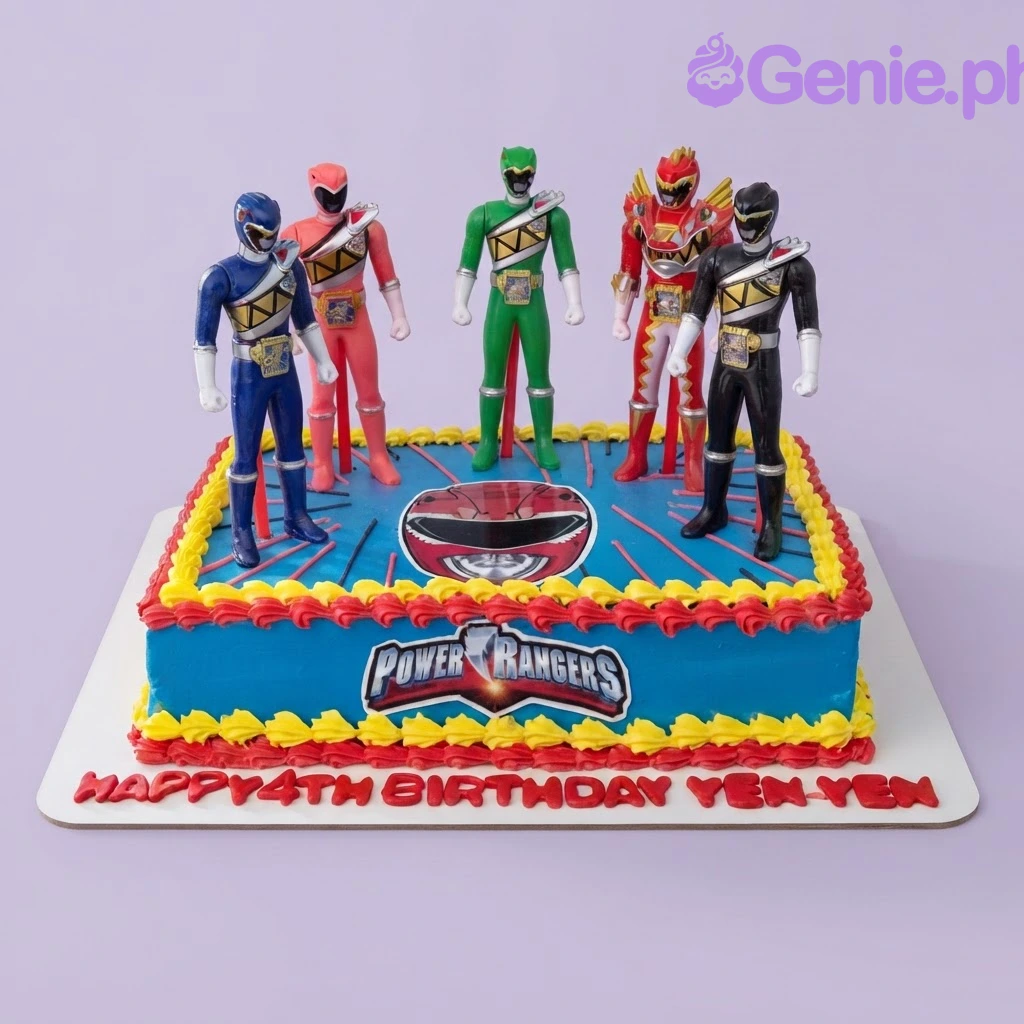 Power Rangers Cake Power Rangers Cake