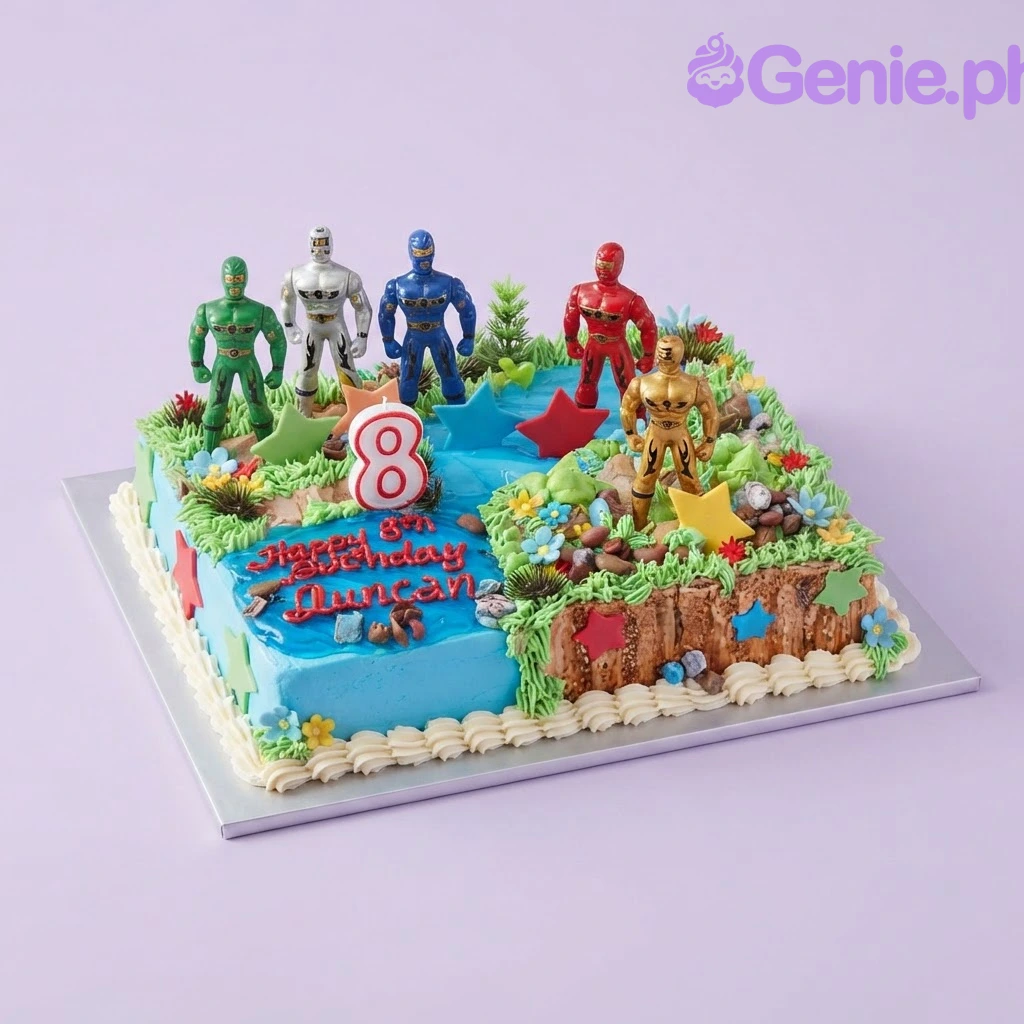 Power Rangers Cake Power Rangers Cake