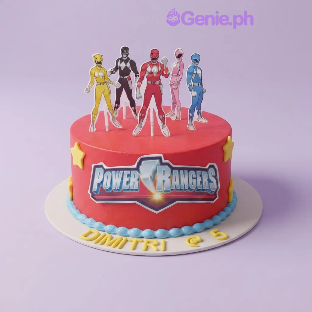 Power Rangers Cake Power Rangers Cake