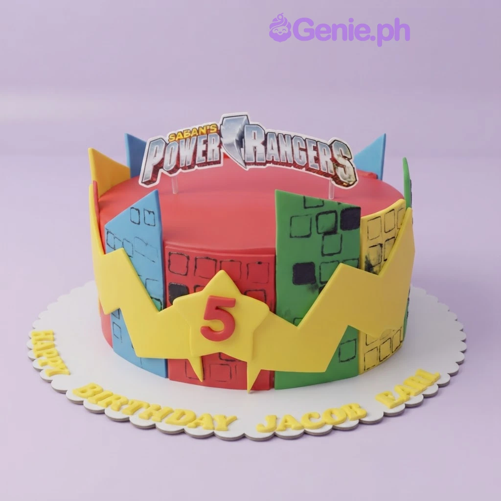 Power Rangers Cake Power Rangers Cake