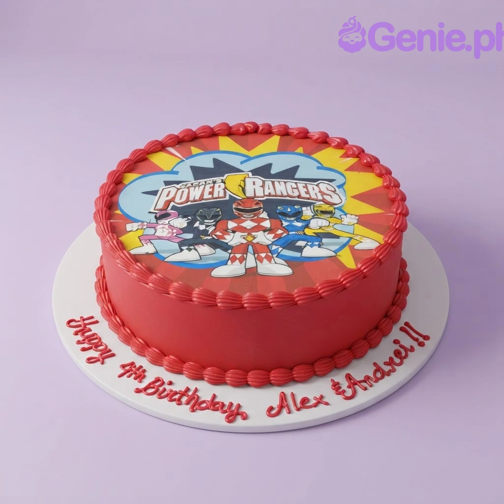 Power Rangers Cake Power Rangers Cake