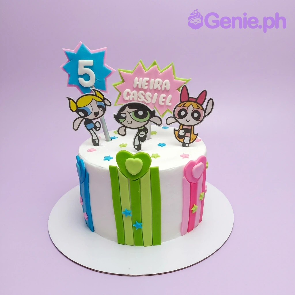 Powerpuff Girls Cherry Blossom Cake Design Powerpuff Girls Cherry Blossom Cake Design