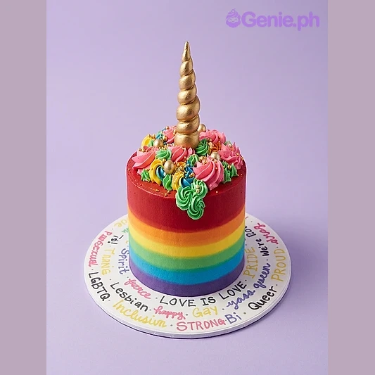 Pride Rainbow Cake