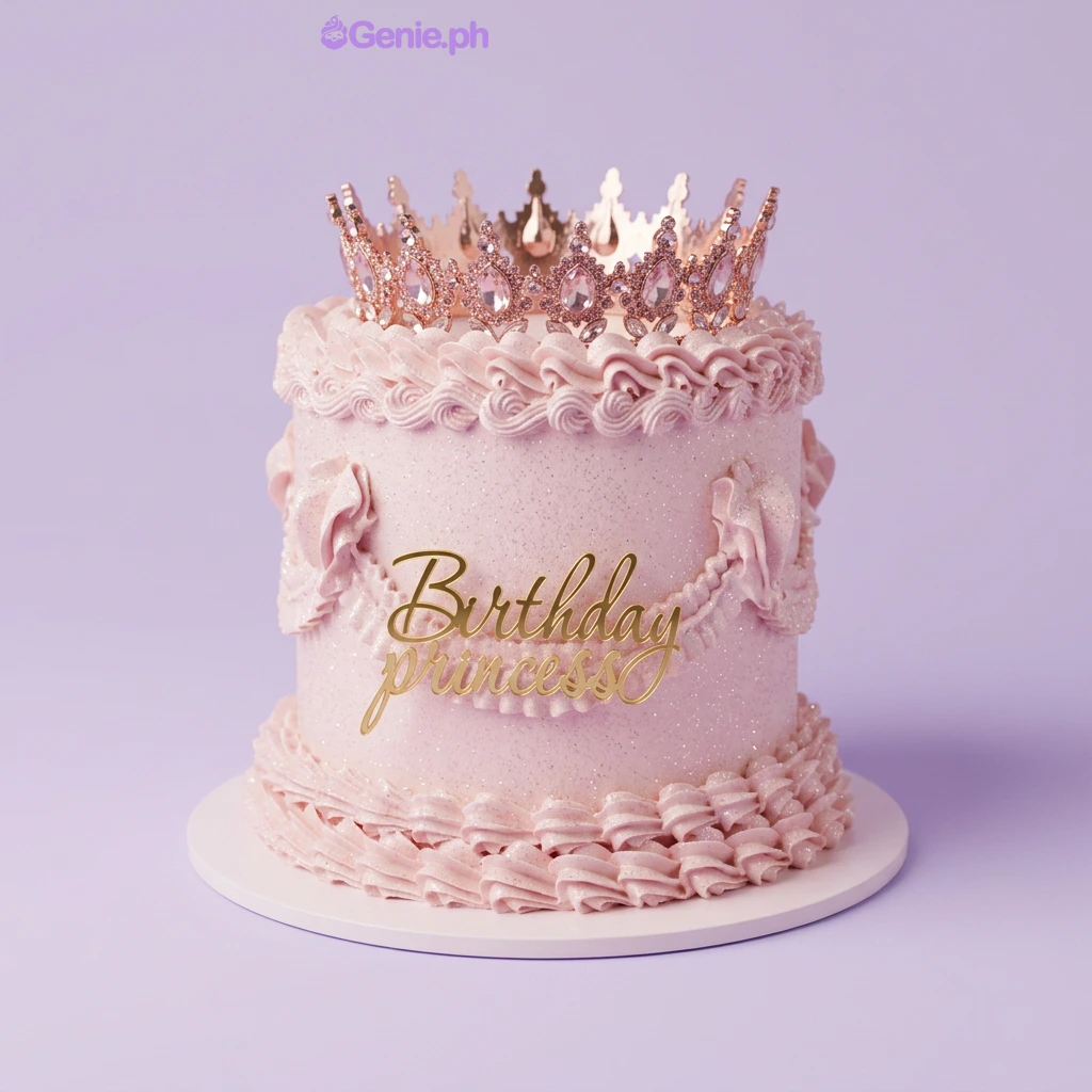 Princess Crown Cake