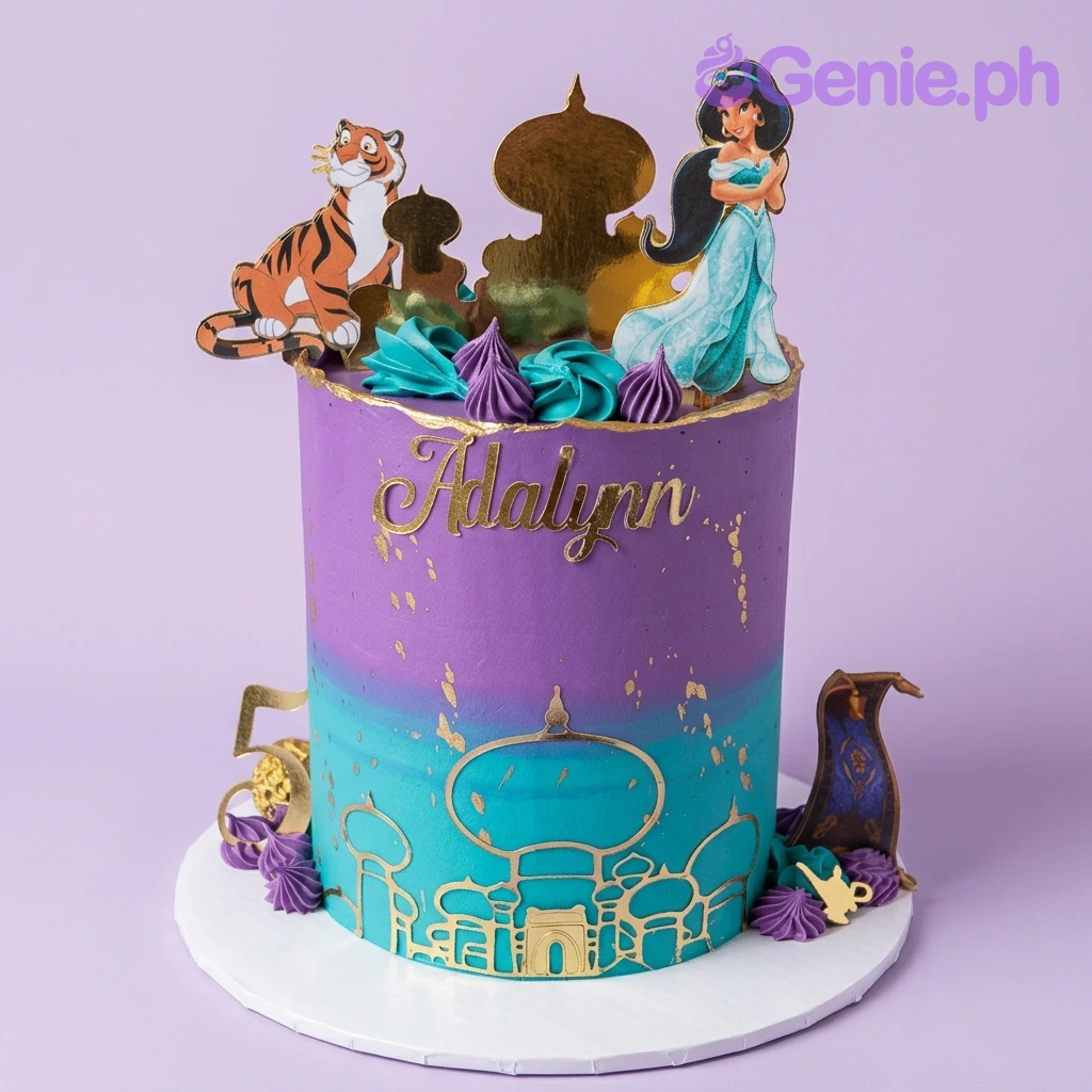 Princess Jasmine Quarantine Cake Design