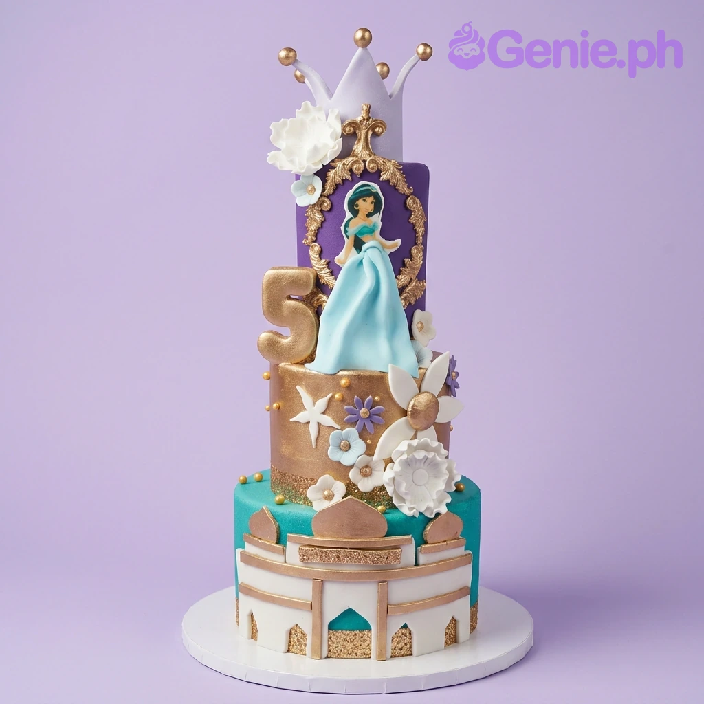 Princess Jasmine Quarantine Cake Design