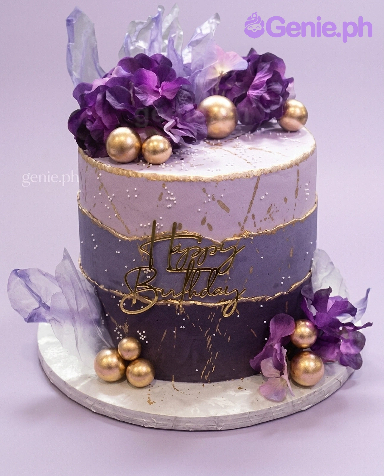 Purple Ombre Purple Cakes Cake Design