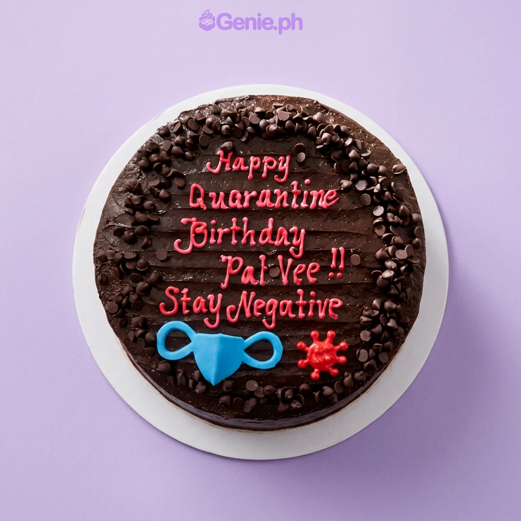 Quarantine Birthday Cake