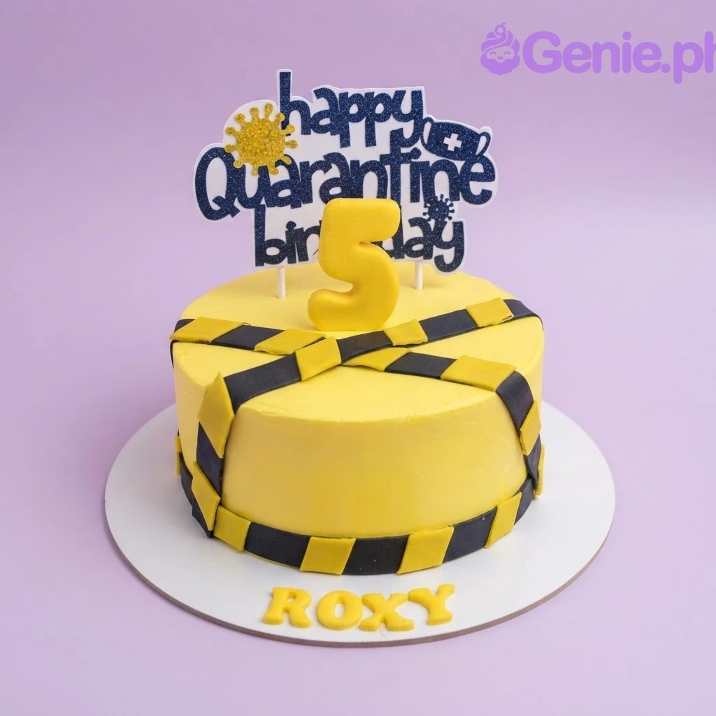 Quarantine Birthday Cake