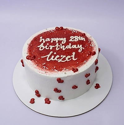 Red Birthday Cake