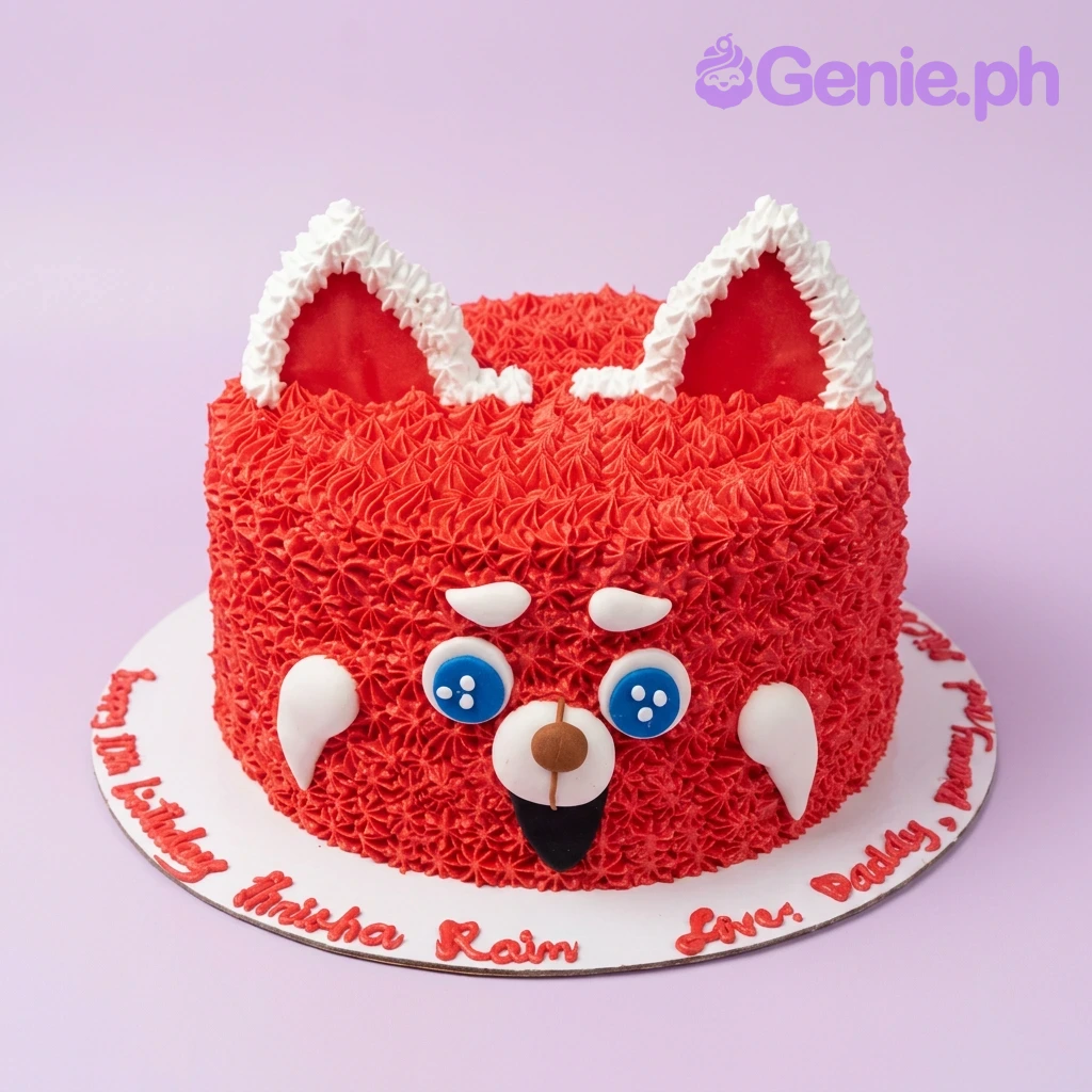 Red Panda Cake