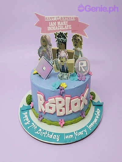 Roblox Birthday Cake