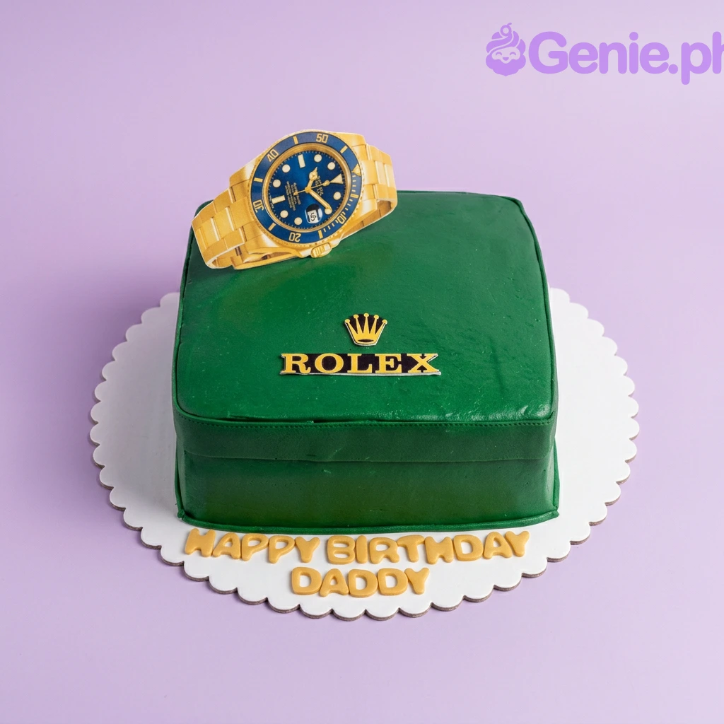 Rolex Watch Cake