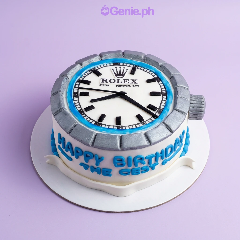 Rolex Watch Cake Design
