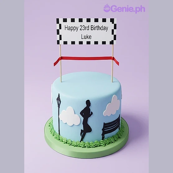 Running Birthday Cake
