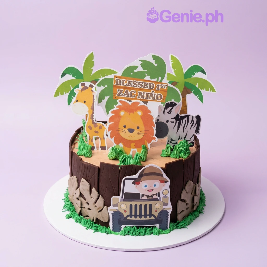 Safari Animal Cake
