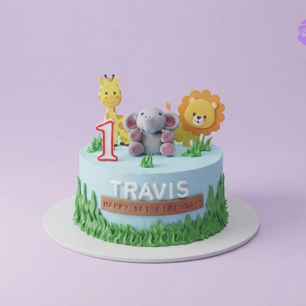 Safari Animal Cake Safari Animal Cake