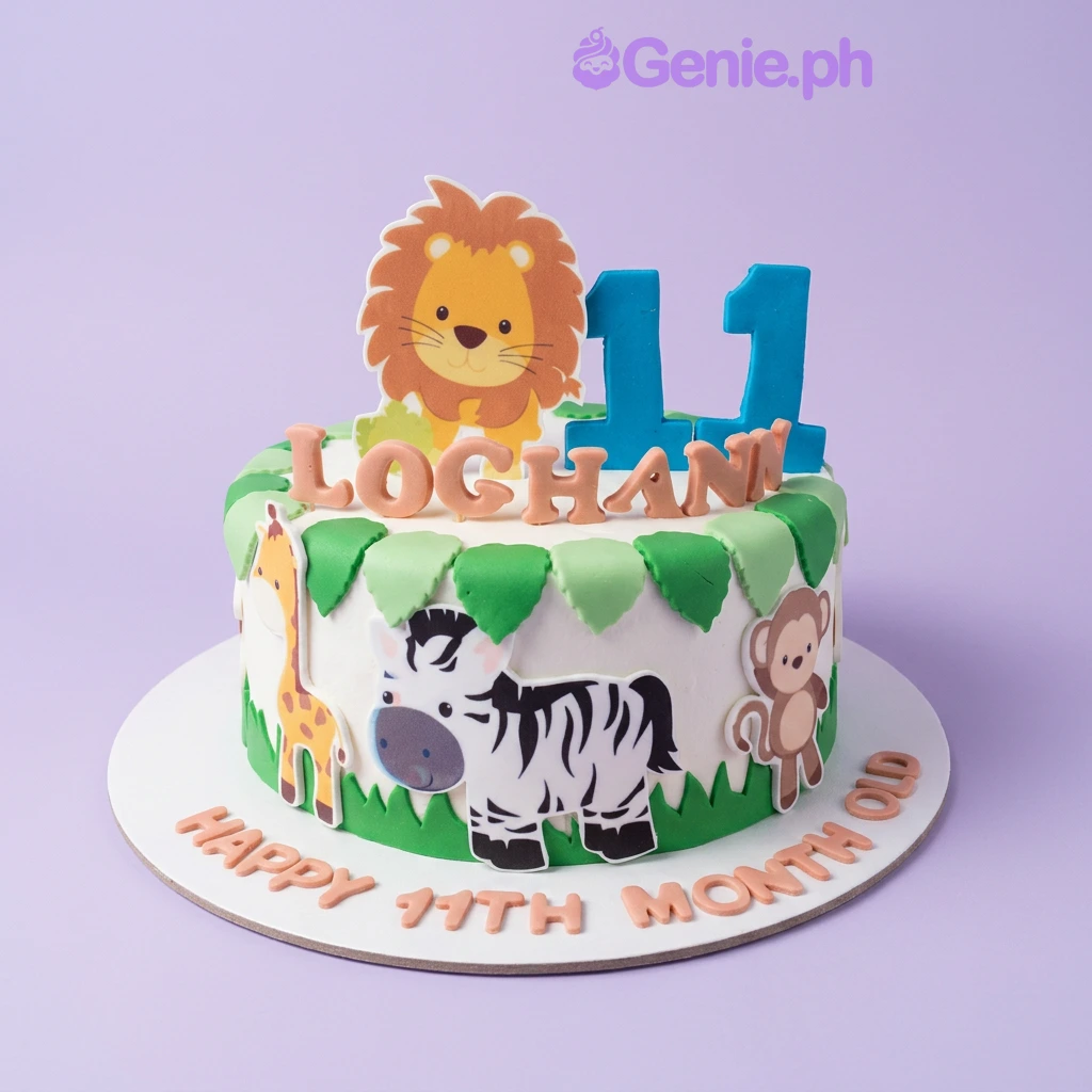 Safari Animal Cake Safari Animal Cake