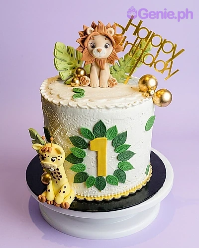 Safari Birthday Cake