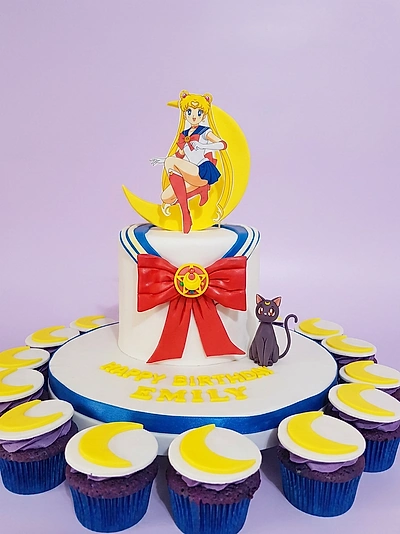 Sailor Moon Birthday Cake