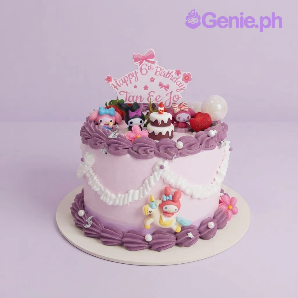 Sanrio Birthday My Melody Cake Design Sanrio Birthday My Melody Cake Design