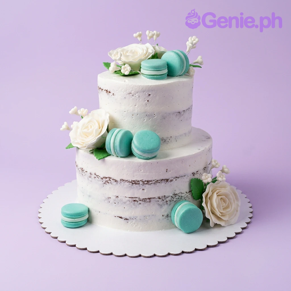 Semi-naked Floral Cake Semi-naked Floral Cake