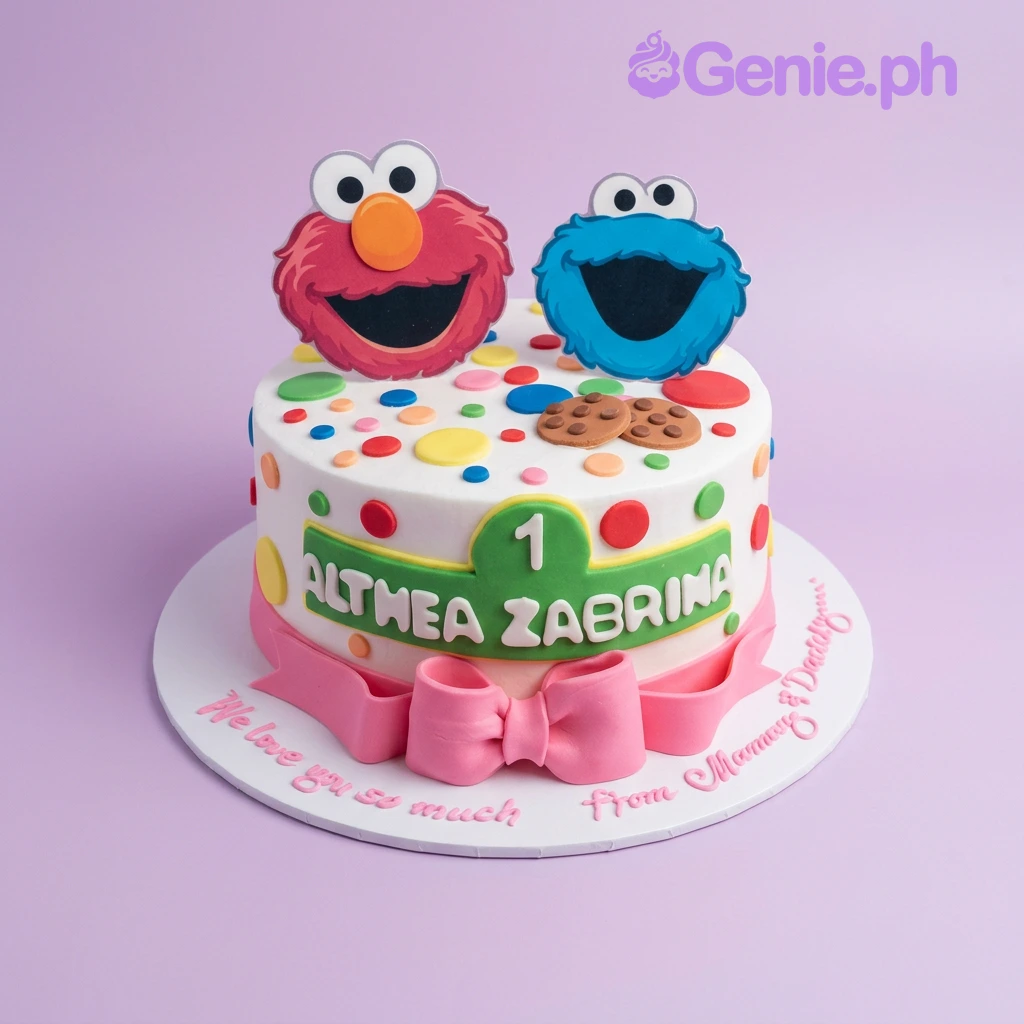 Sesame Street Cake