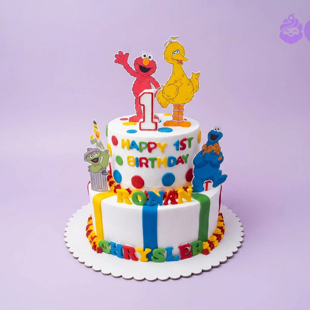 Sesame Street Cake