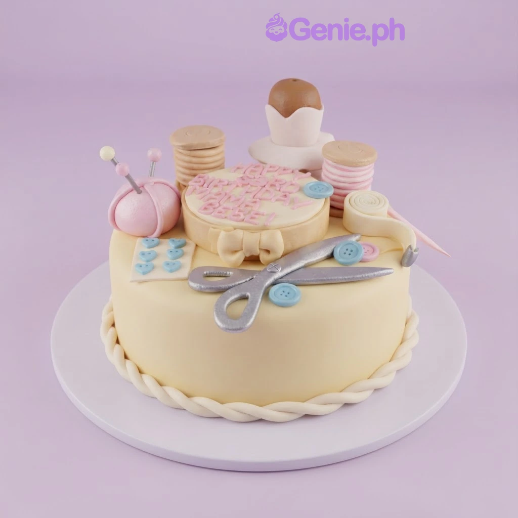 Sewing Birthday Cake Sewing Birthday Cake