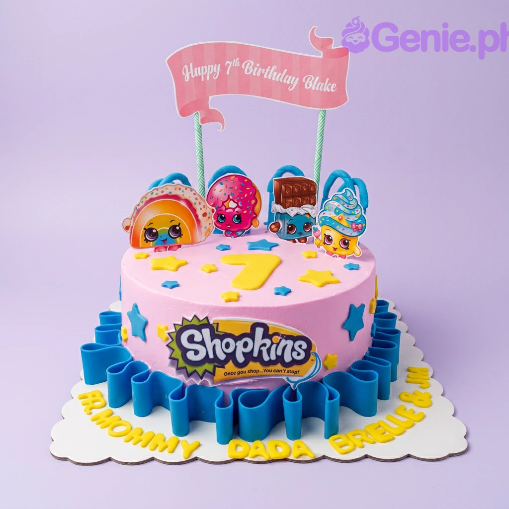 Shopkins Cake Shopkins Cake