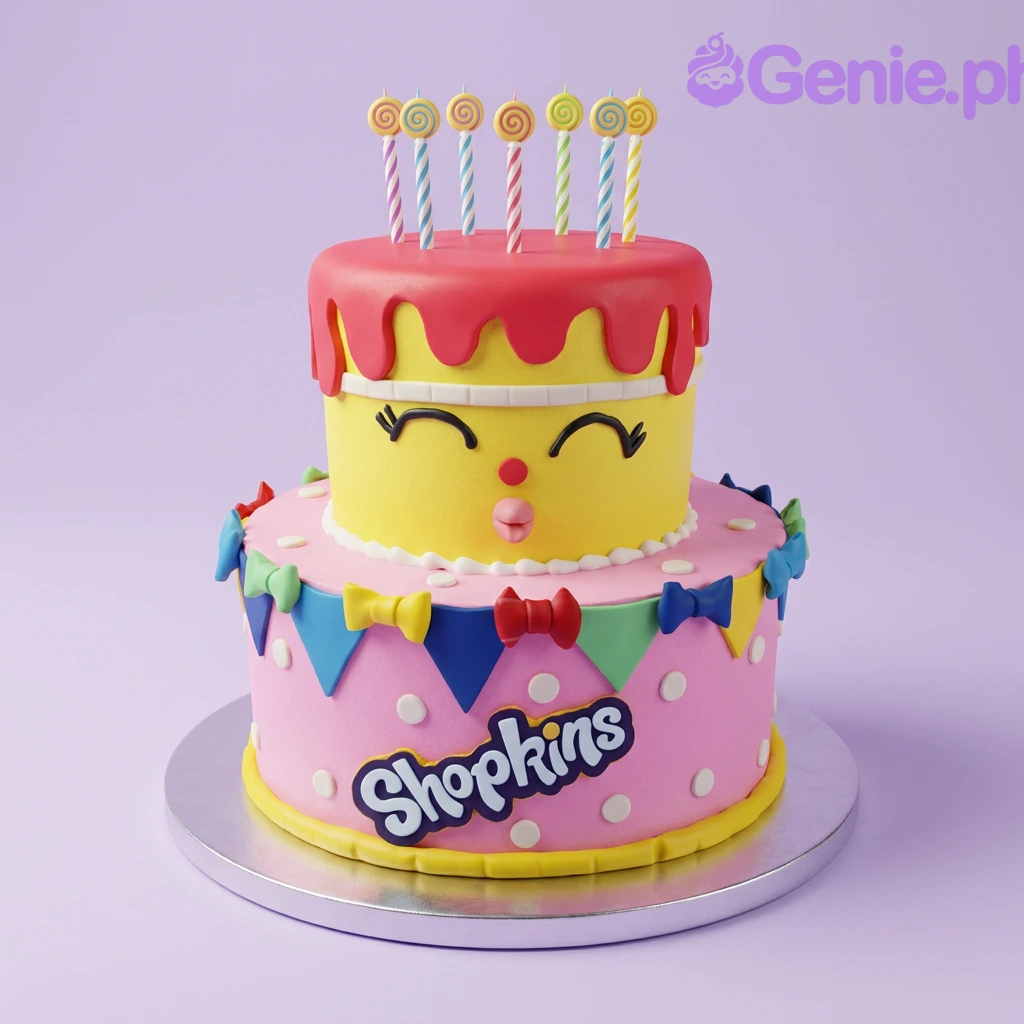 Shopkins Cake Shopkins Cake