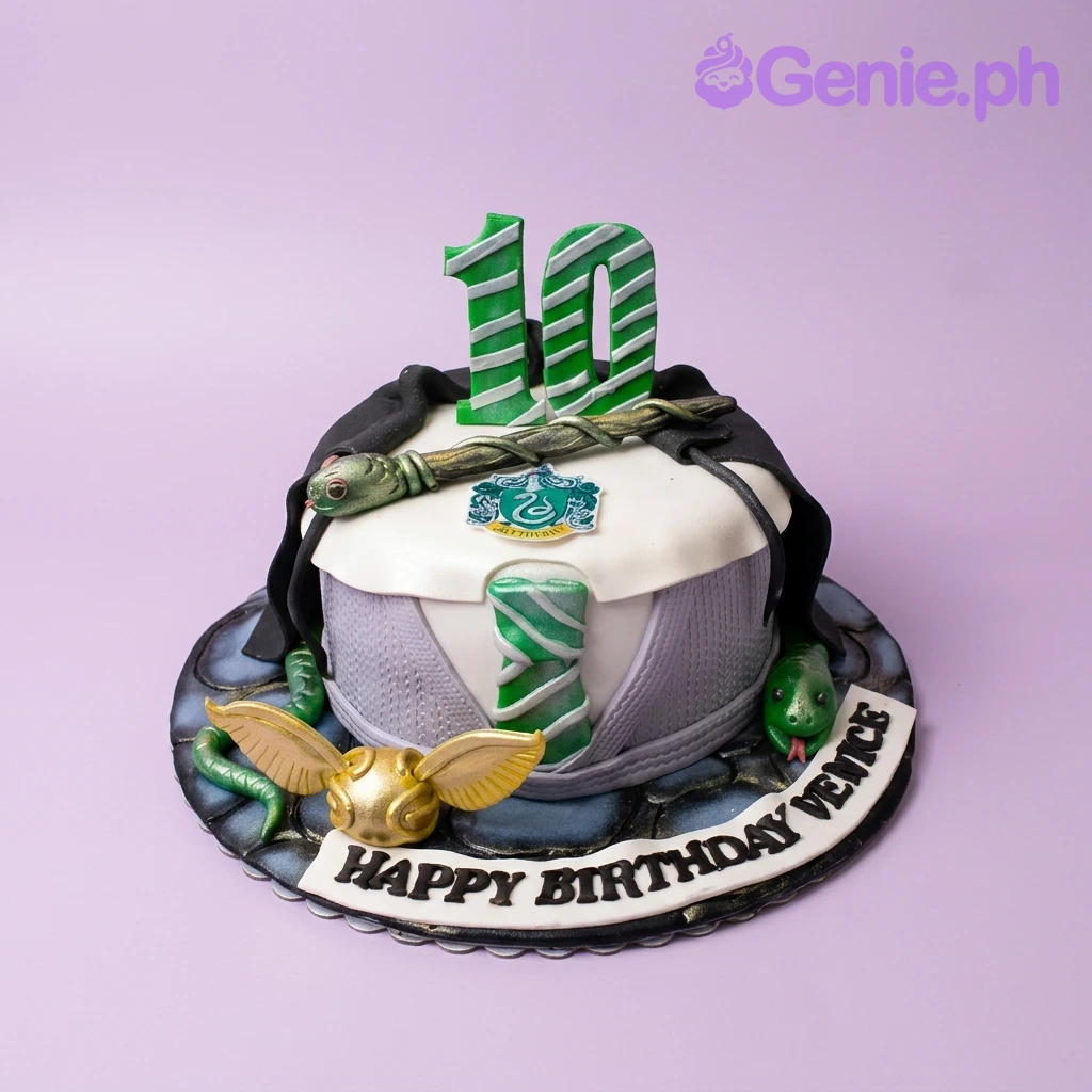 Slytherin Harry Potter Cake