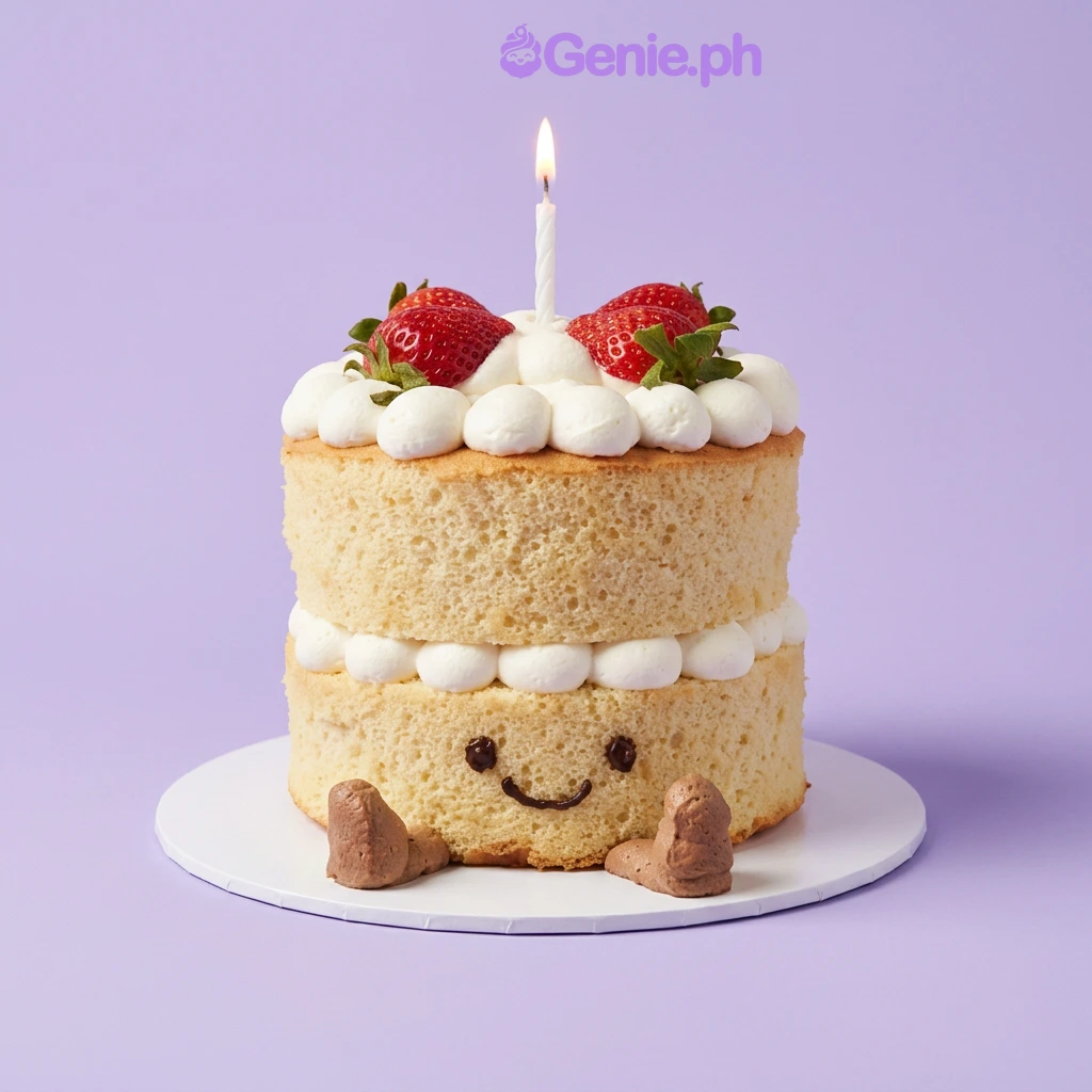 Smiley Face Strawberry Short Cake Design Smiley Face Strawberry Short Cake Design