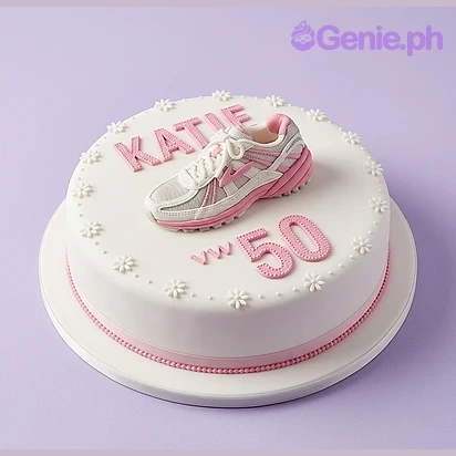 Sneaker Birthday Cake Design
