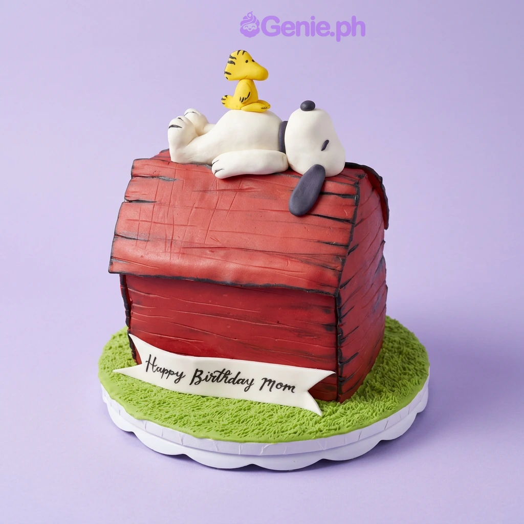 Snoopy Dog Cake Design Snoopy Dog Cake Design