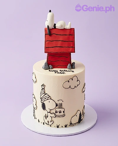 Snoopy Dog Cake Design Snoopy Dog Cake Design