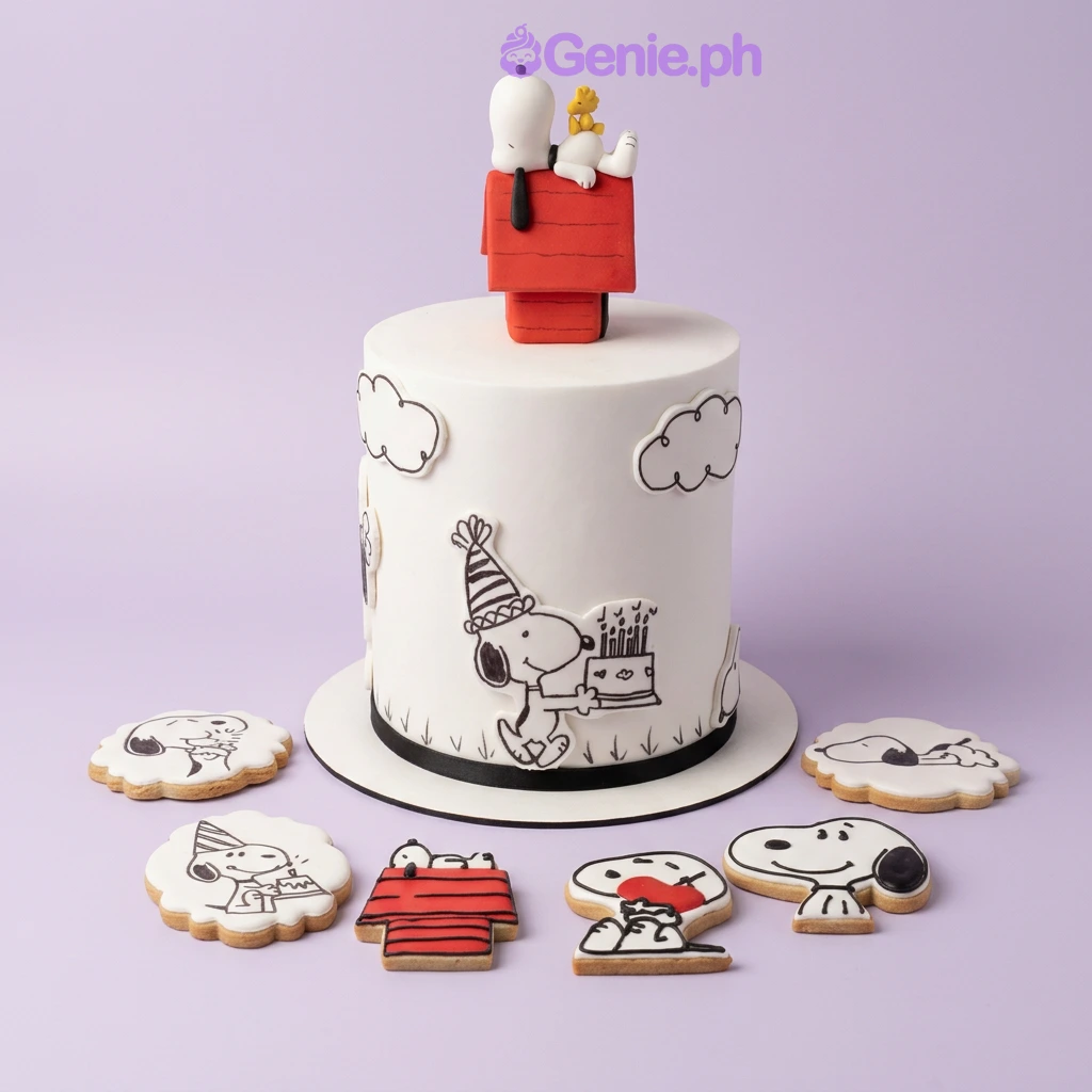 Snoopy Dog Cake Design Snoopy Dog Cake Design