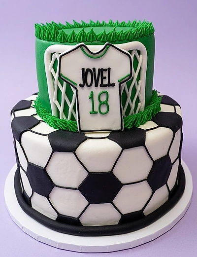 Soccer Birthday Cake