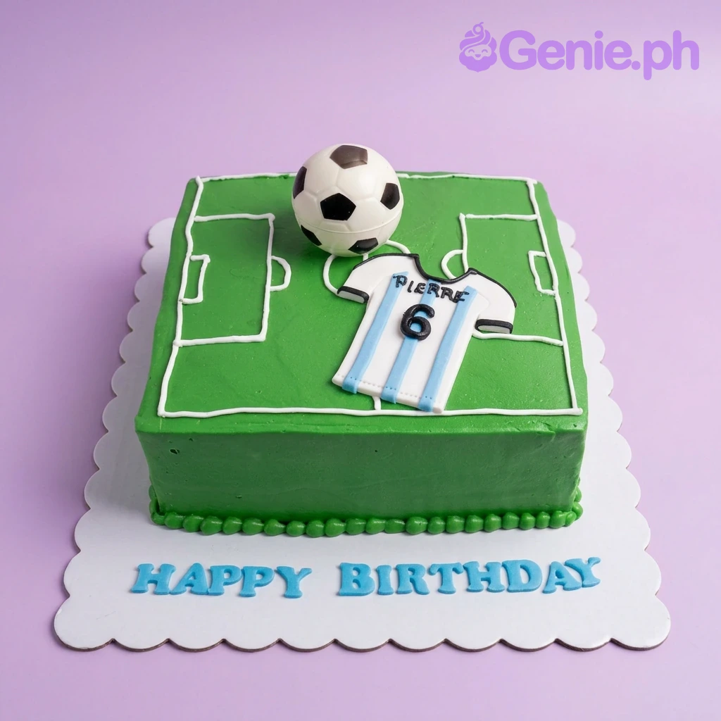 Soccer Field Cake Soccer Field Cake