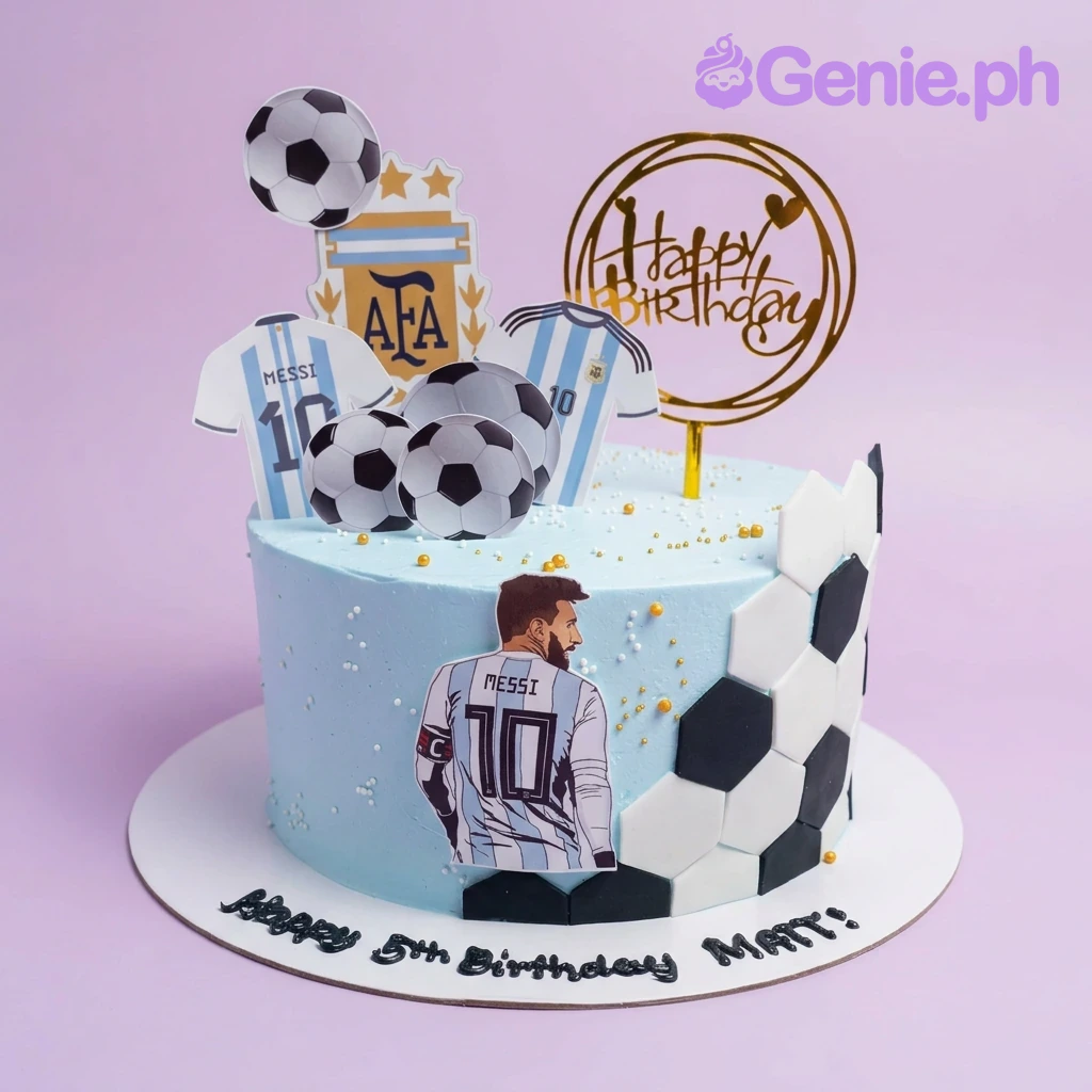 Soccer Messi Cake Soccer Messi Cake