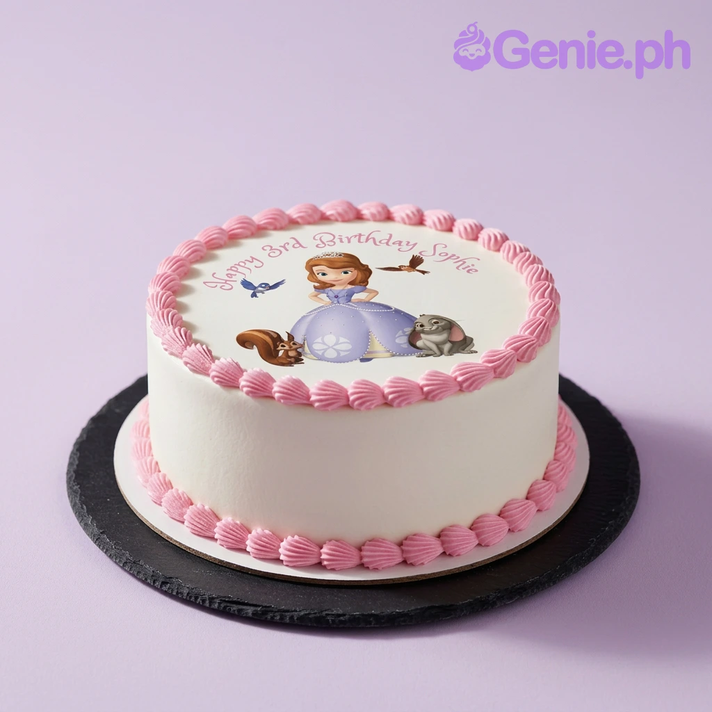 Sofia Birthday Cake