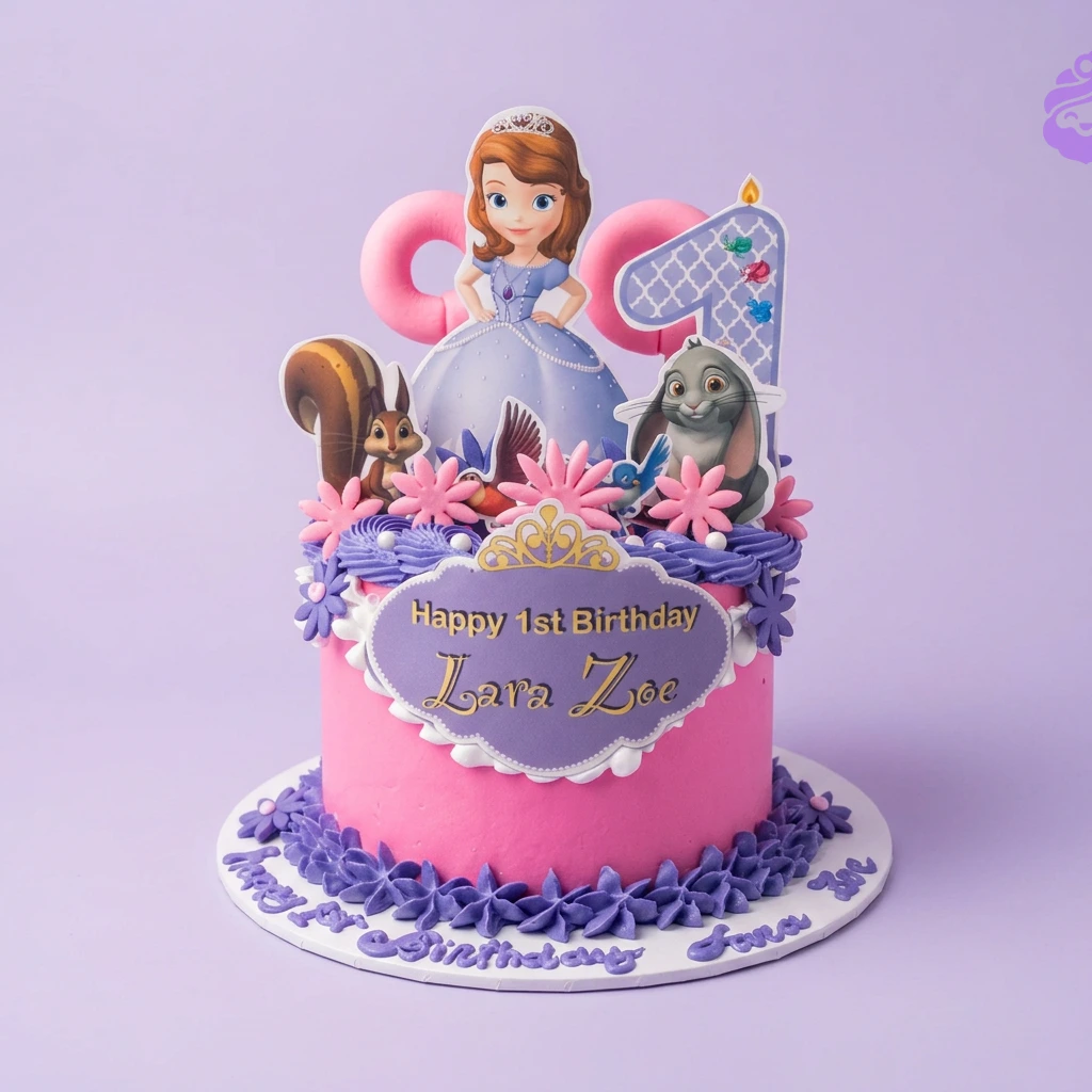 Sofia The First Cake