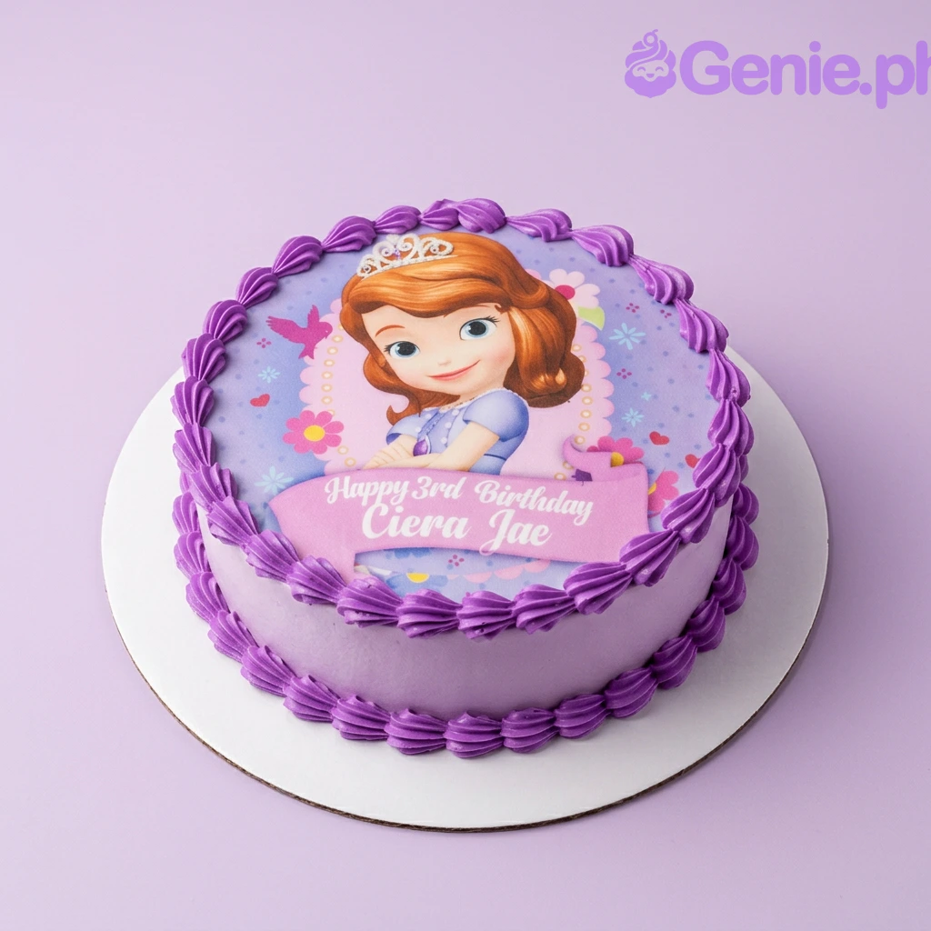 Sofia The First Cake