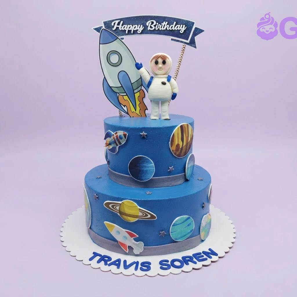 Space Astronaut Cake