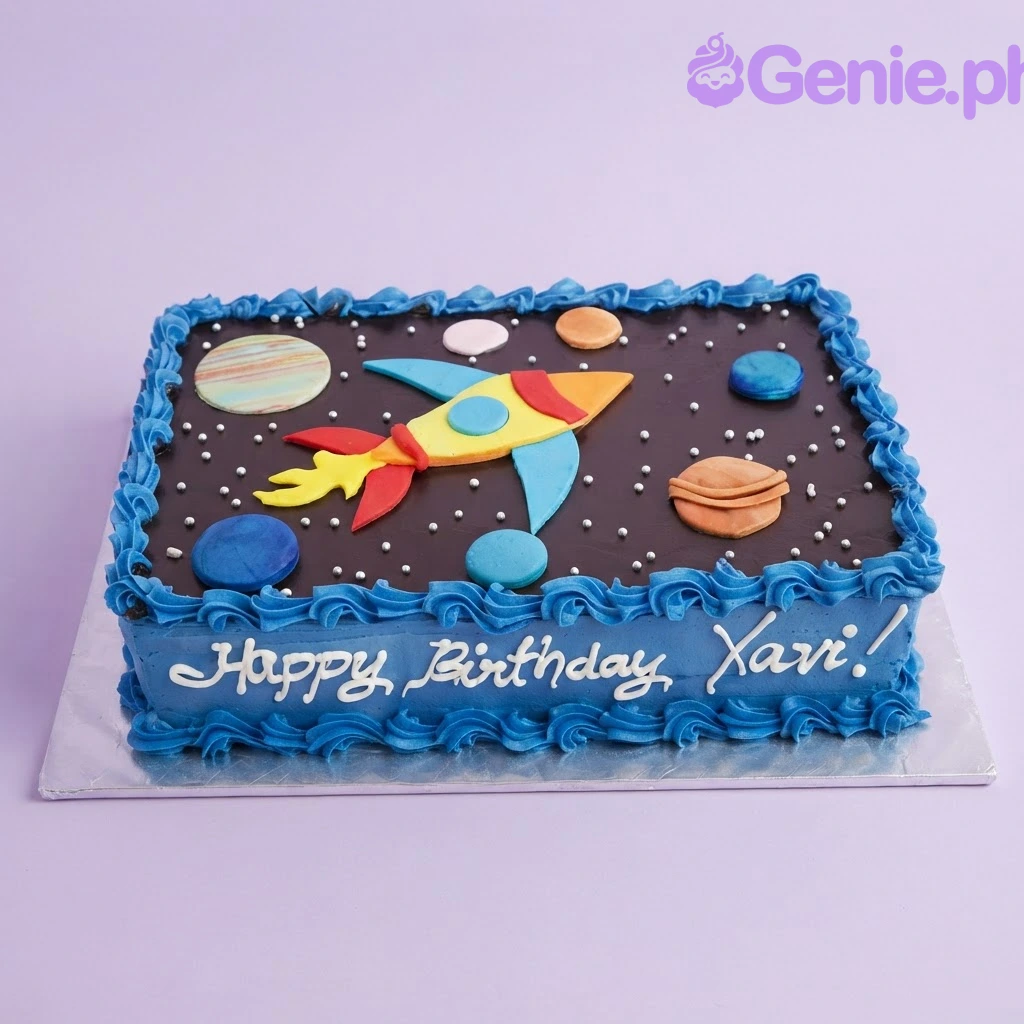 Space Rocket Cake