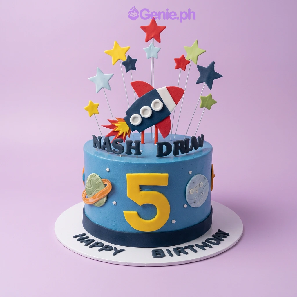 Space Rocket Cake