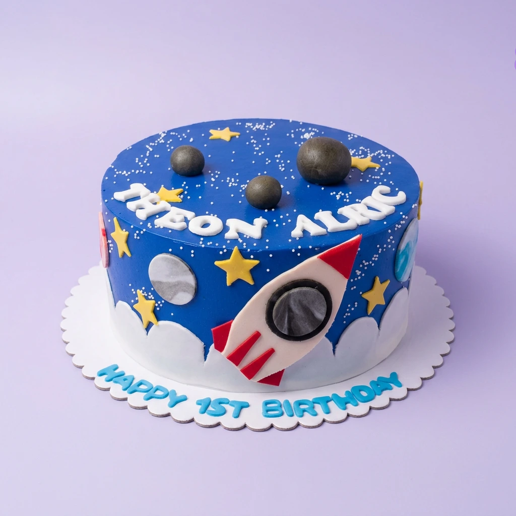 Space Rocket Cake